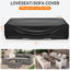 Fundas para muebles patio impermeables 74x47x28"