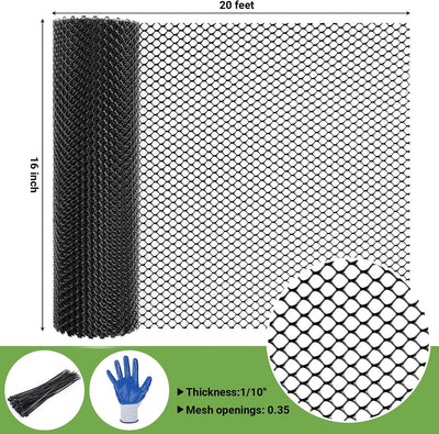 Protectores malla para tronco 16pulg x20pies flexible