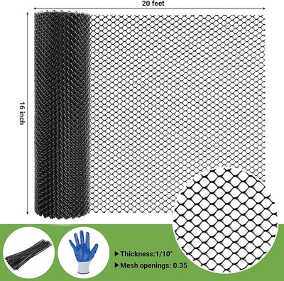 Protectores malla para tronco 16pulg x20pies flexible