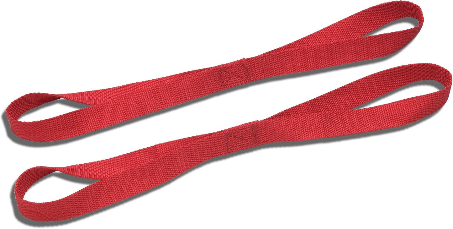 Amarre nylon con lazo rojo 4-238