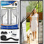 Malla mosquitera puerta 32x80pulg cierre magnético