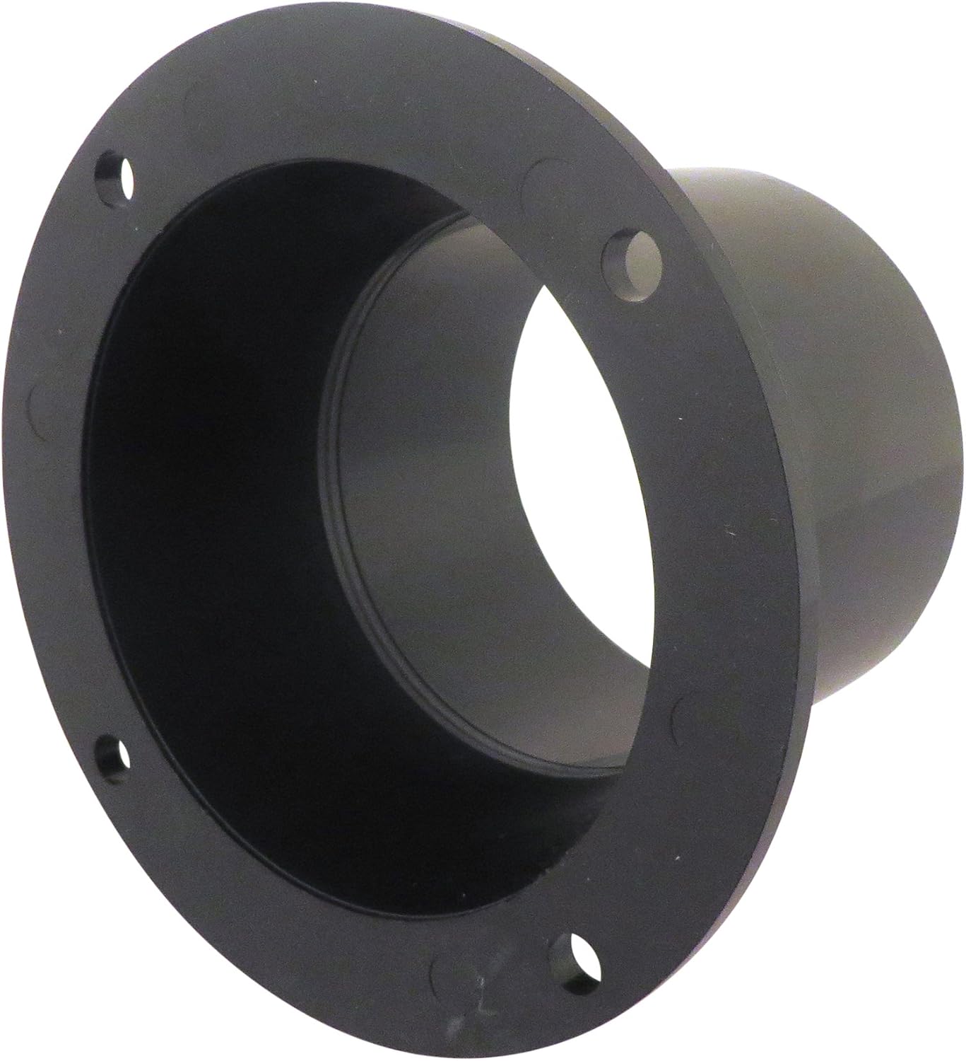 Brida plástico ABS 3.75pulg diámetro x 2.5pulg alto
