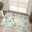 Alfombra antiderrap mariposa baño dormitorio beige
