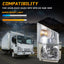Faro halógeno kit lámpara esquina comp ISUZU NPR 08-20