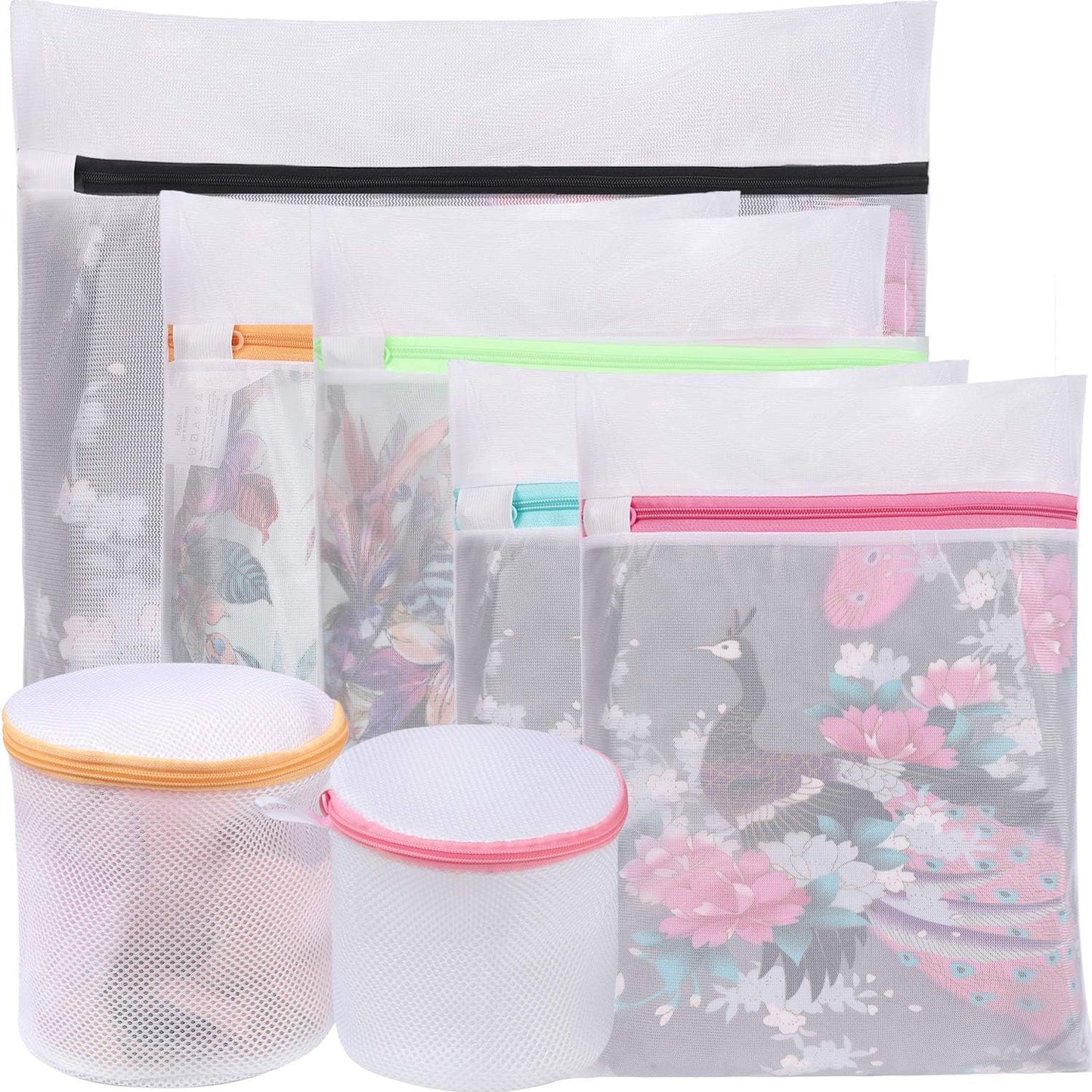 Set 7 bolsas malla para ropa interior y sujetadores