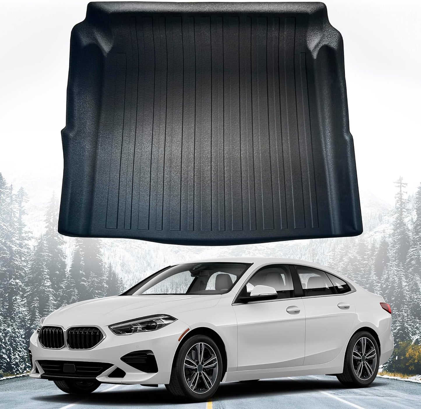 Forro carga BMW Serie 3 21-25 tapete negro