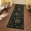 Alfombra floral antiderrap 2x6ft baño entrada