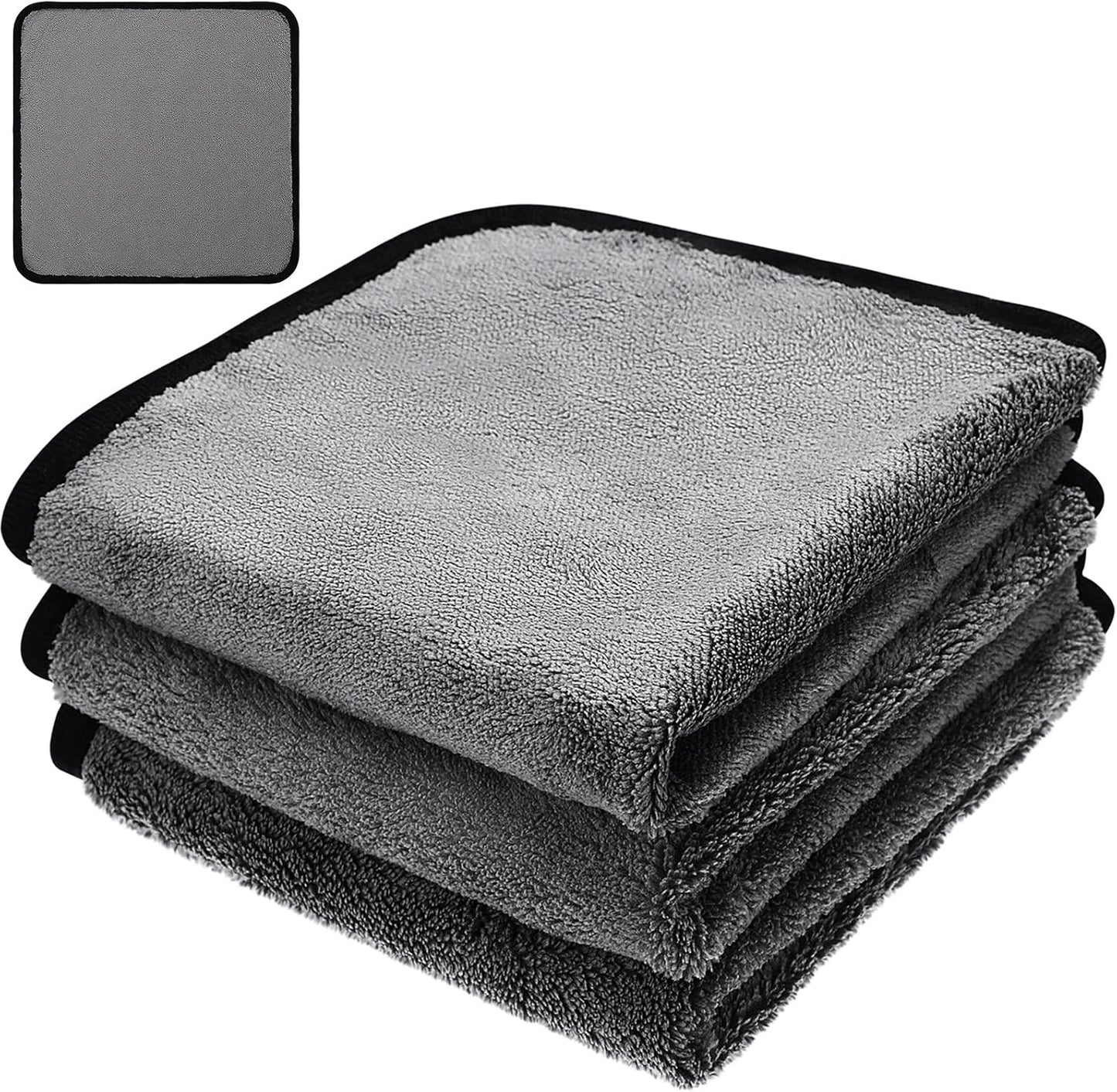3 Pzas Paños Microfibra para Guitarra Bajo Violín 12x12pulg