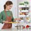 Especiero magnético 6 Pzas para refrigerador blanco