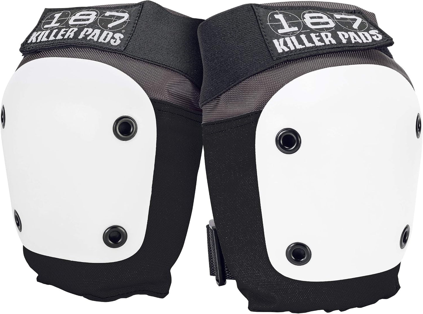 Rodillera Fly Mediana Color Gris/Blanco