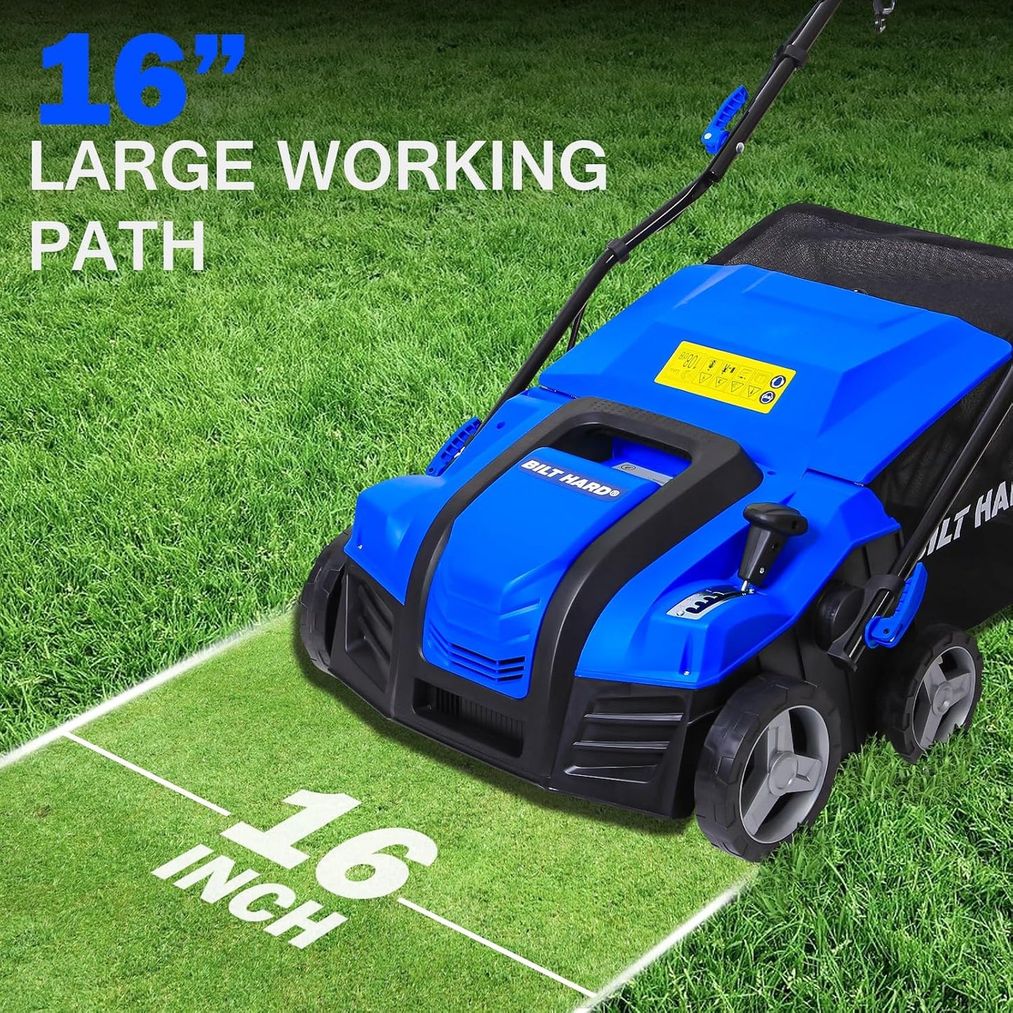 Descompactador eléctrico 16pulg motor cobre 5 posiciones