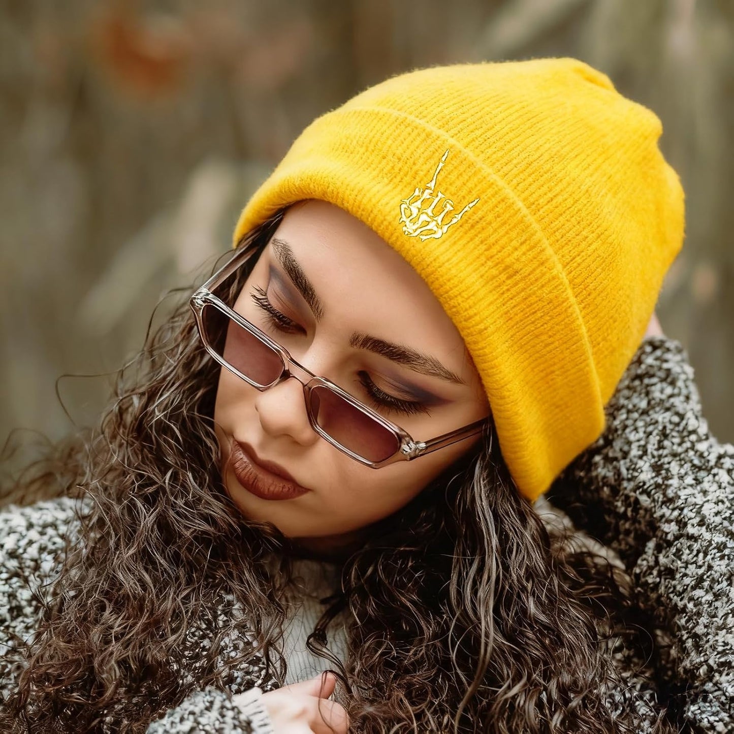 Gorro calavera gótico Halloween para hombre y mujer