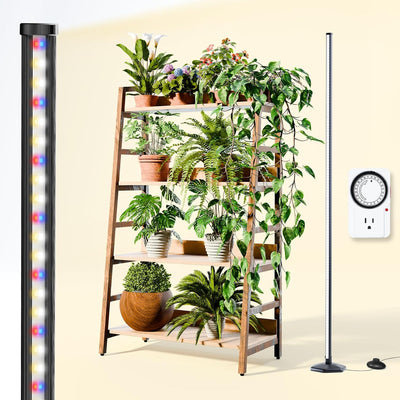 Luz cultivo interior 42W 192LED 65pulg con interruptor