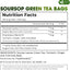 40 bolsas té verde guanábana 100% natural ecológicas sin azúcar