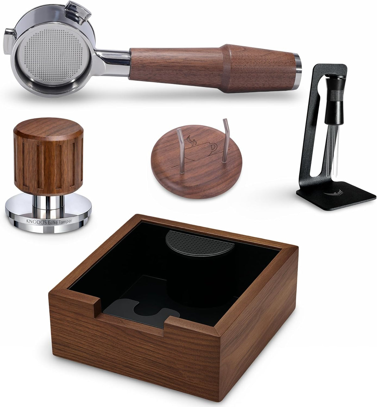 Kit accesorios espresso para Breville Nogal portafiltro sin fondo