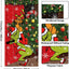 Decoración puerta Navidad 6x3ft bandera cuadrícula búfalo
