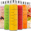 Botella vidrio reutilizable 17oz con tapa acero inox
