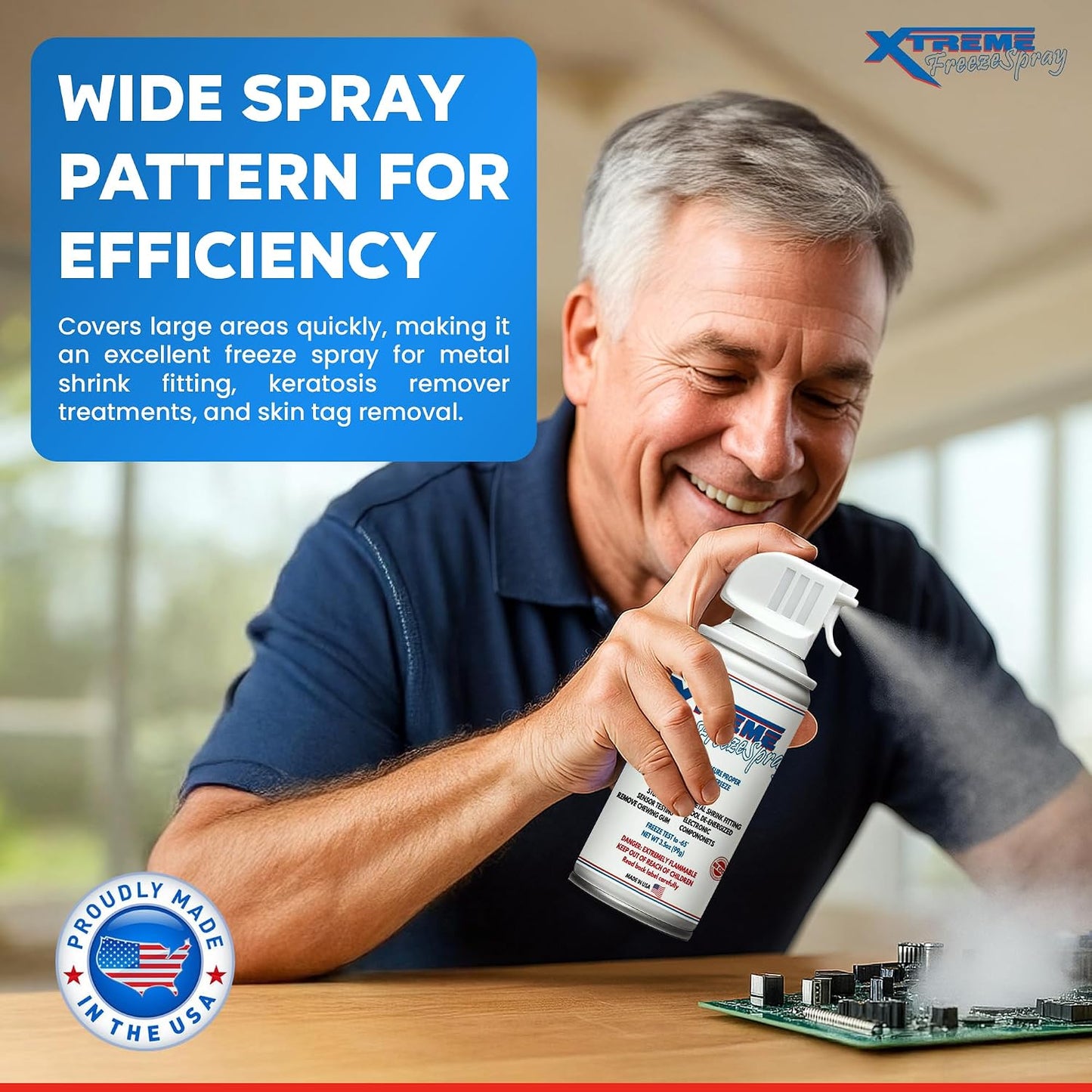 Spray congelación instantánea 3.5oz fabricado EE.UU.