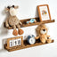 Estante madera pino para fotos y libros habitación niños