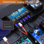 Fuente alimentación pedal guitarra 9V 500mA salida tipo C