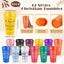 Set 48 Pzas Vasos 16oz Escrituras Bíblicas