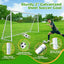 Portería fútbol metal patio 12x6 10x6.5 8x6 6x4 ft