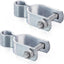 Bisagra hembra acero galvanizado paquete 2