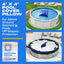 Almohadas piscina sobre suelo 4x4pulg PVC duradero