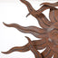 Decoración pared sol metal 21" al aire libre
