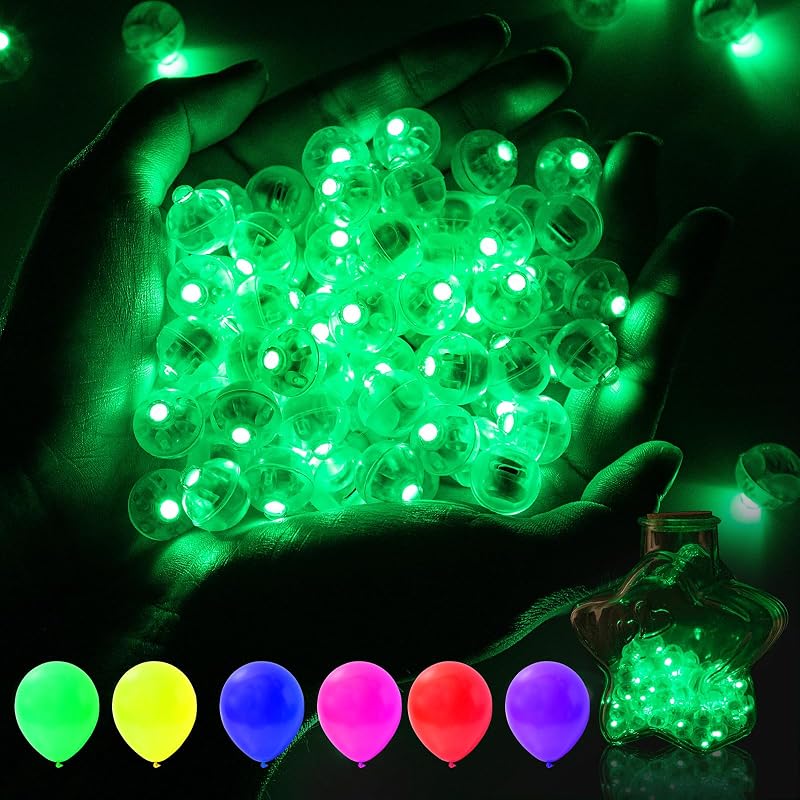 100 Luces LED Mini Verdes Impermeables para Decoración