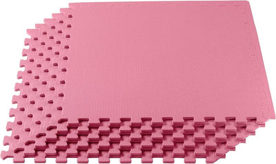 Baldosas EVA 0.5" 24x24" rosa 16ft2
