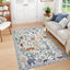 Alfombras lavables estampado jungla 5x7ft resistente manchas