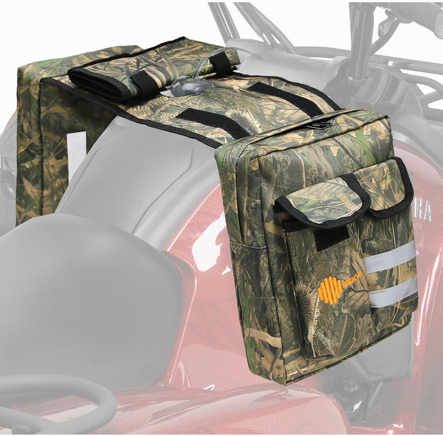 Bolsa sillín ATV con hielera resistente agua
