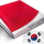 Bandera Corea del Sur 3x5ft resistente rayas cosidas latón
