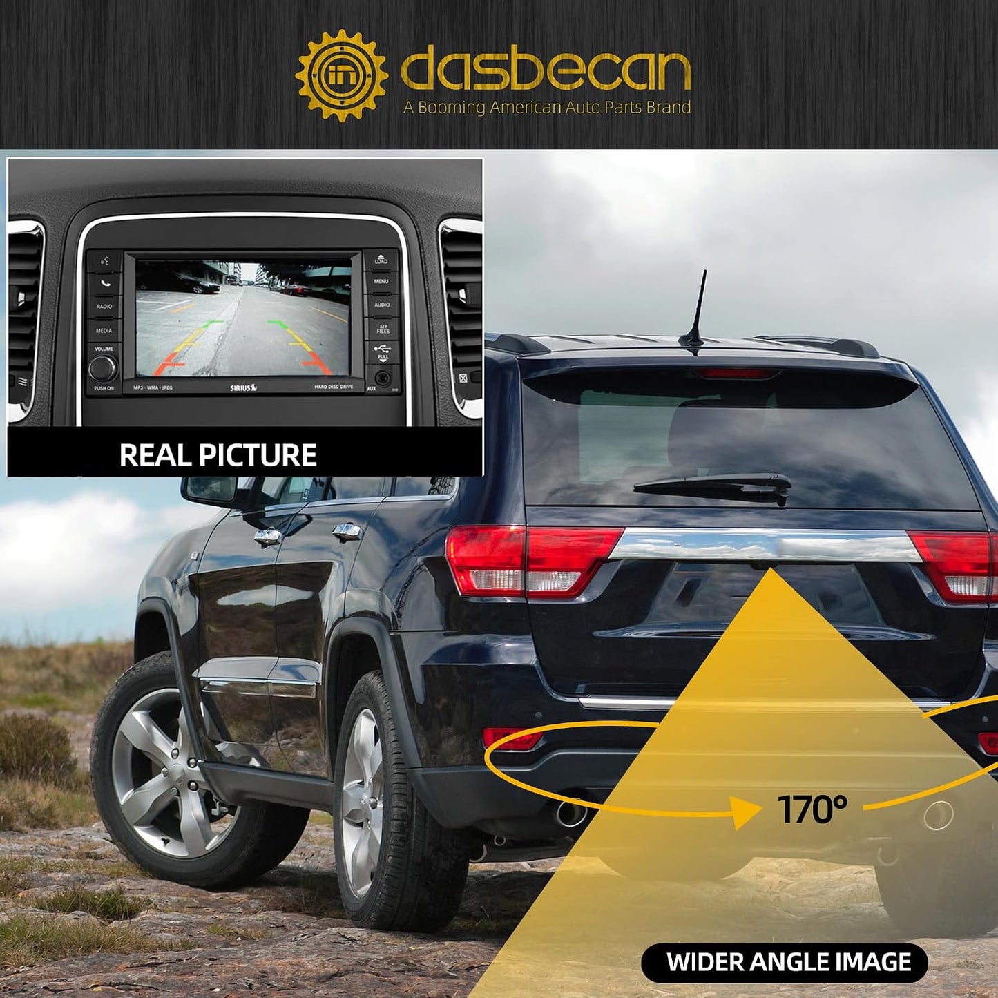 Cámara respaldo comp Dodge Durango Jeep Grand