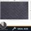 Tapete antiderrap absorbente 32x47" para puerta gris