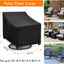Fundas sillas giratorias exteriores 33x35x38.5pulg 2pzas