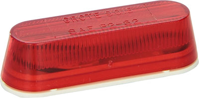 Marcador liquidación una bombilla color rojo claro