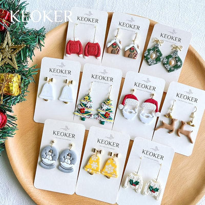 Cortadores arcilla polimérica Navidad 11 formas invierno