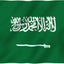 Bandera Arabia Saudita 3x5ft poliéster cabecera lona doble costura
