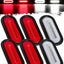 6 Luces Traseras LED Ovaladas 6pulg para Remolque 4 Rojas 2 Blancas