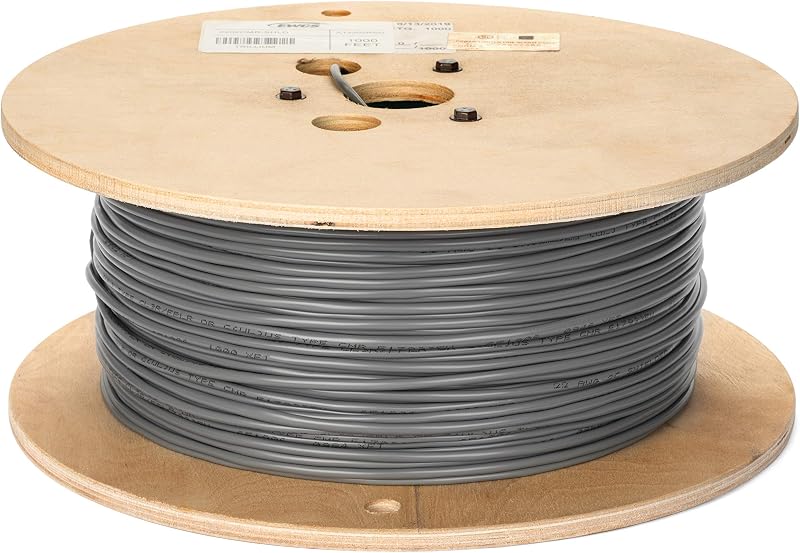 Cable Riser 22 AWG 2/C 100% cobre blindado UL 300V 500 ft