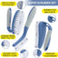 Set 3 Cepillos Limpieza Ergonómico Cerdas Duraderas Azul