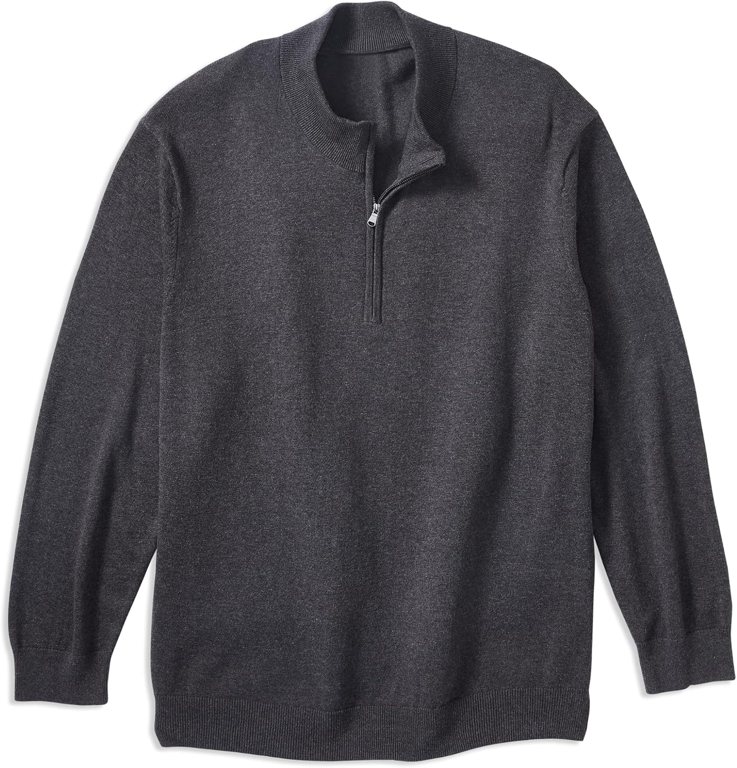 Suéter cuello alto cremallera cuarto para altos