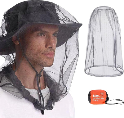 Mosquitera para cabeza y cuello protección contra mosquitos