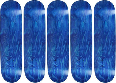 5 Tablas Patineta Pro Blanco Tamaños 7.75-8.5"