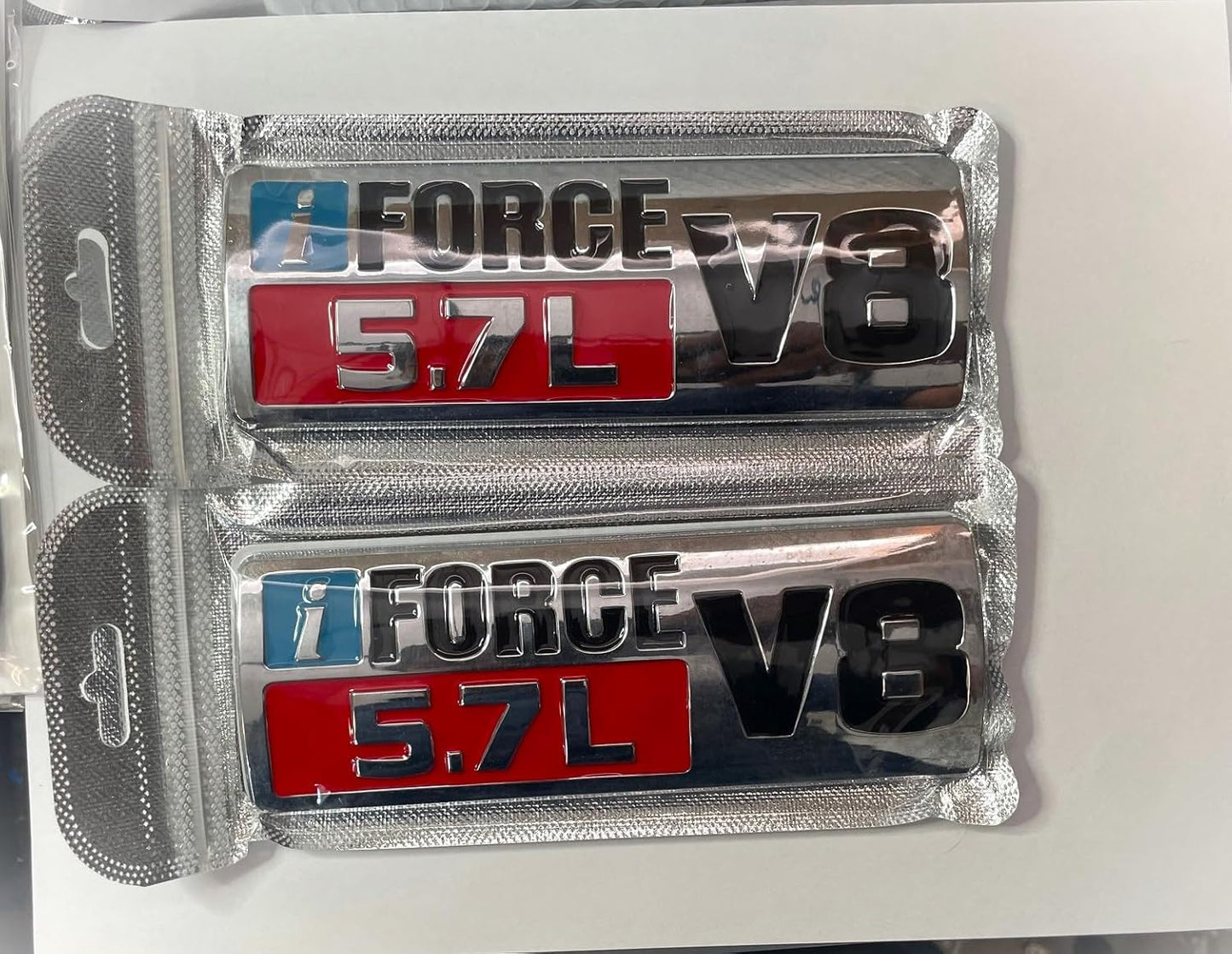 2 Pzas Insignia Lateral 5.7L Logotipo 3D Comp Pro