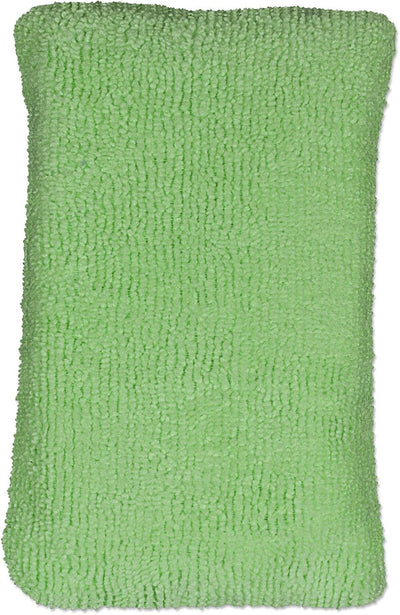 Esponja microfibra 2en1 cocina baño reutilizable 5.75x3.25pulg