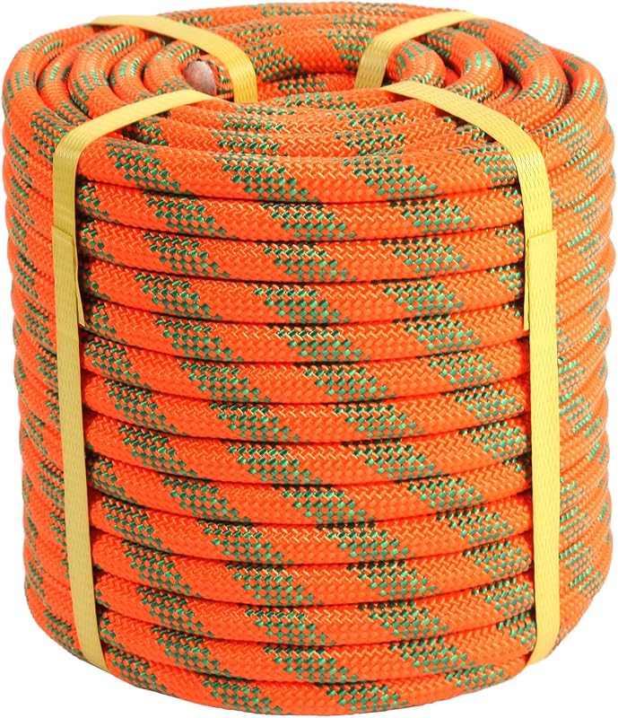 Cuerda escalada arborista 1/2" x100ft poliéster 9000lb uso
