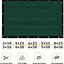 Rejilla privacidad valla 4x25ft color verde